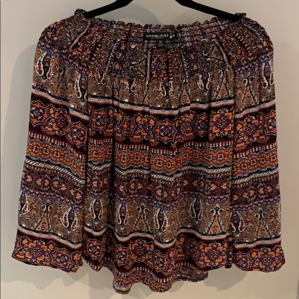 Off the shoulder top